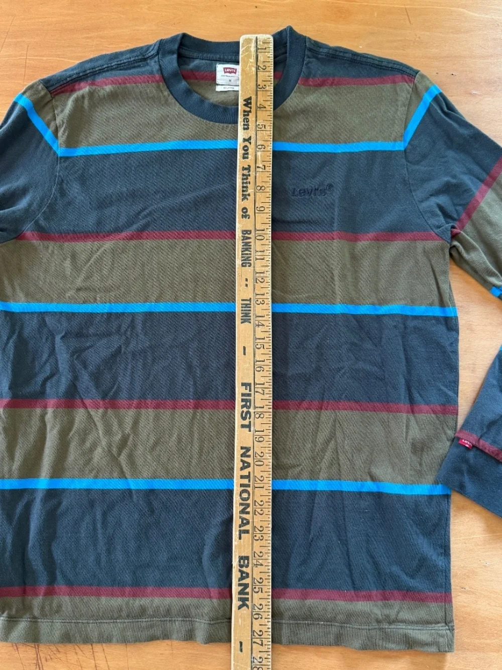 Levi's Relaxed T-shirt, Cotton Long Sleeves M